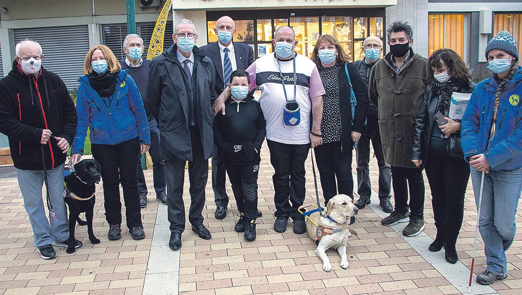 Un nouveau départ pour Fabrice avec Osaka, chien guide d’aveugle