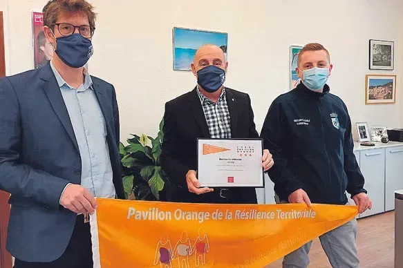 La Ville distinguée par le Pavillon orange
