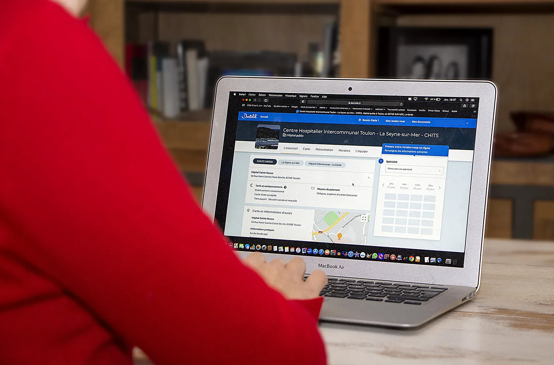 À l’hôpital Saint-Musse, prise de rendez-vous en ligne via Doctolib