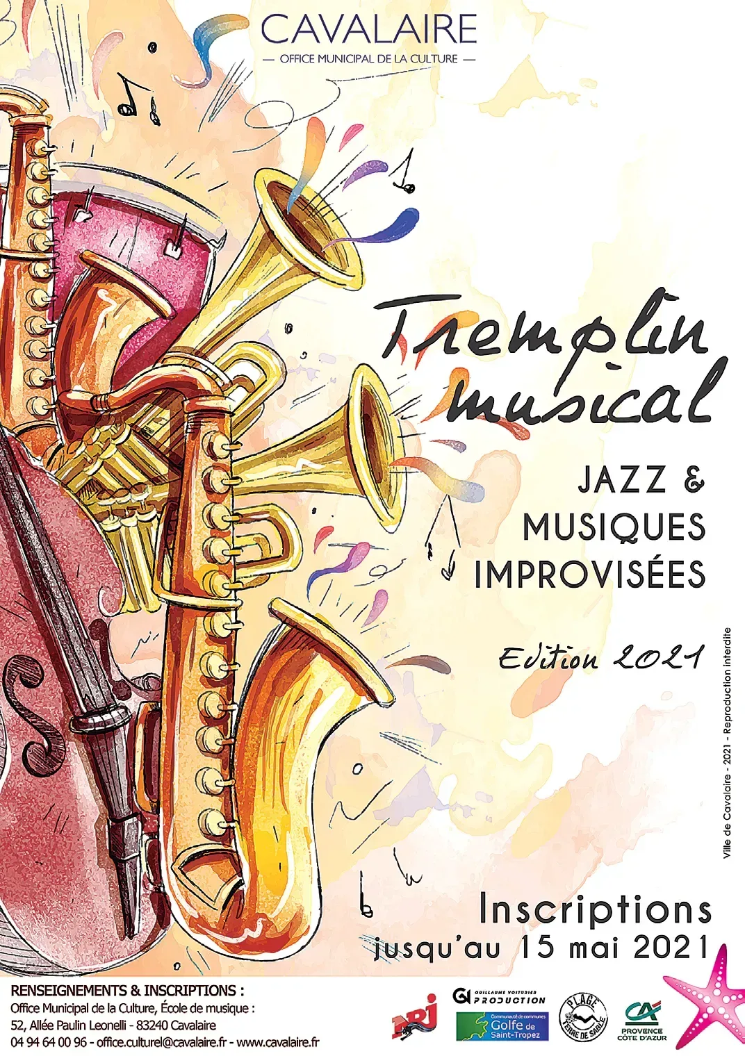 1er Tremplin musical “Jazz et musique improvisés“ !