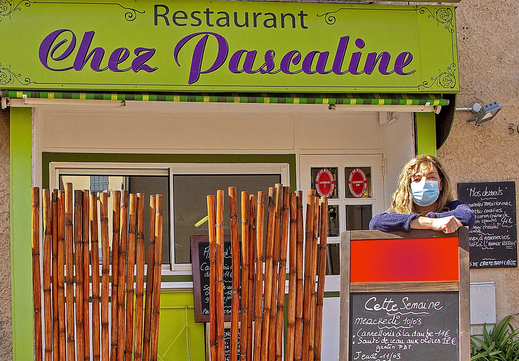 Pascaline répond aux questions de La Gazette du Var,