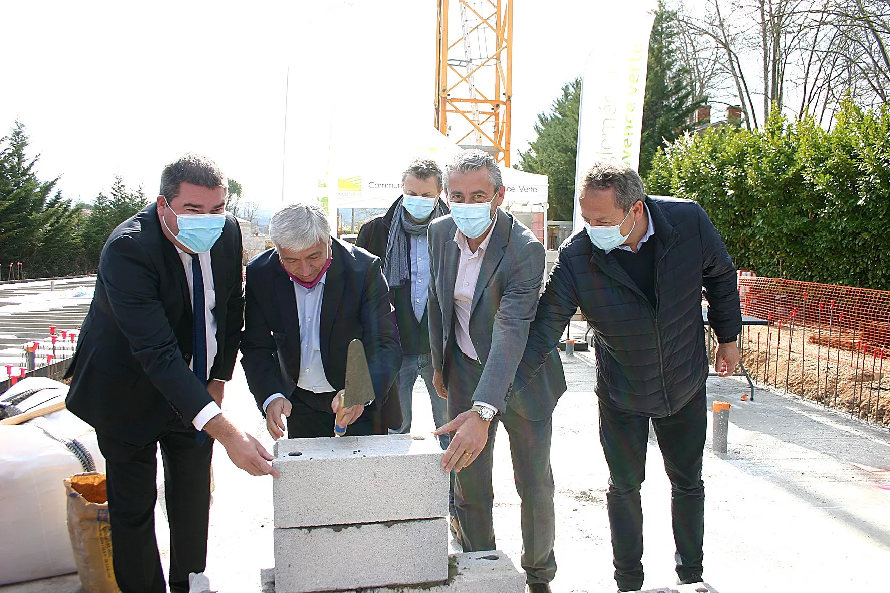 Une crèche de 35 places en construction
