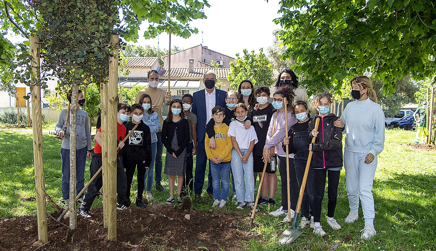 Un enfant, un arbre à La Coupiane