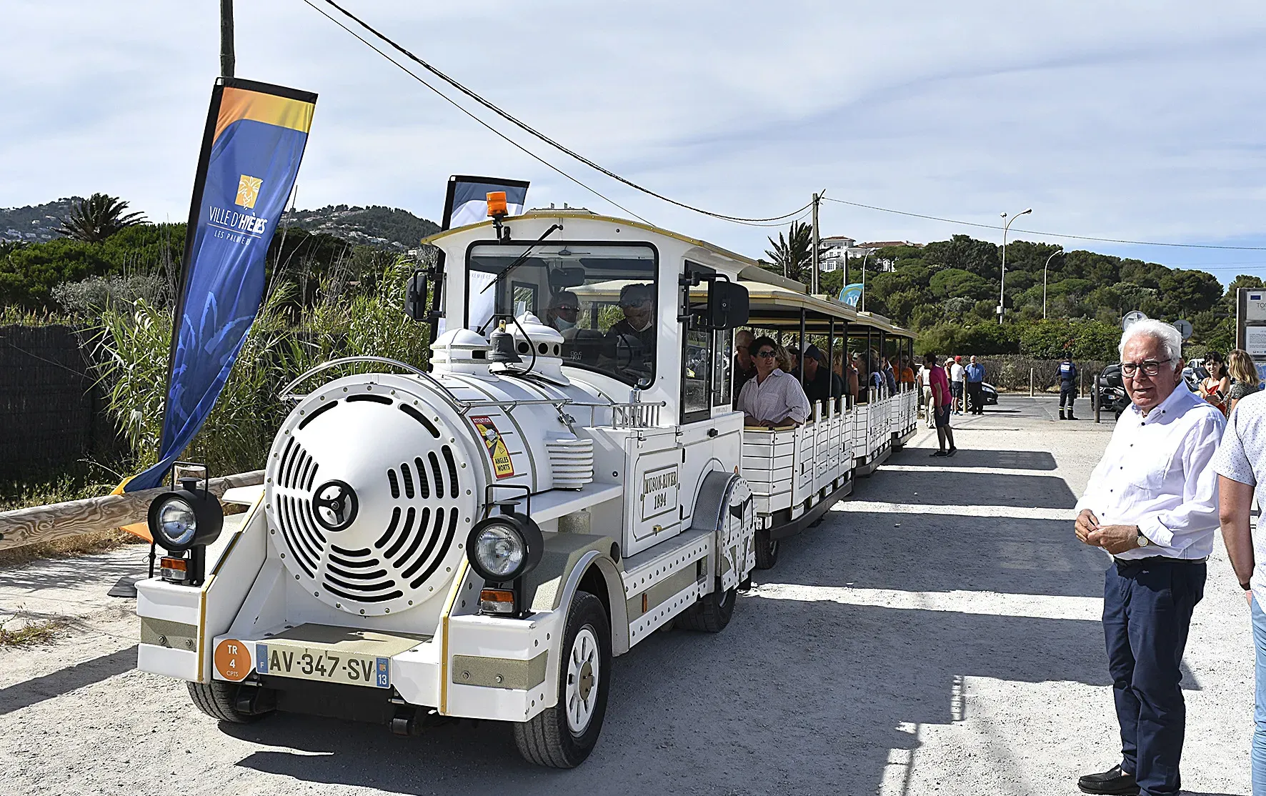 La route du sel se dévoile aussi en petit train !