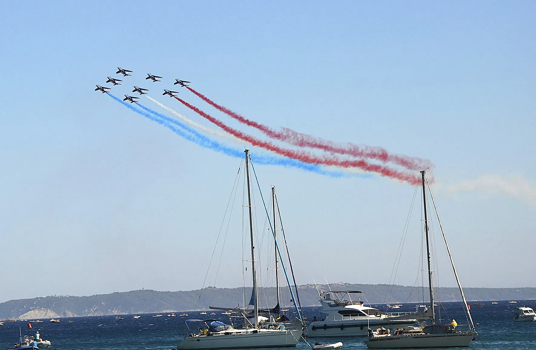 Avec la patrouille de France, le littoral affiche complet !