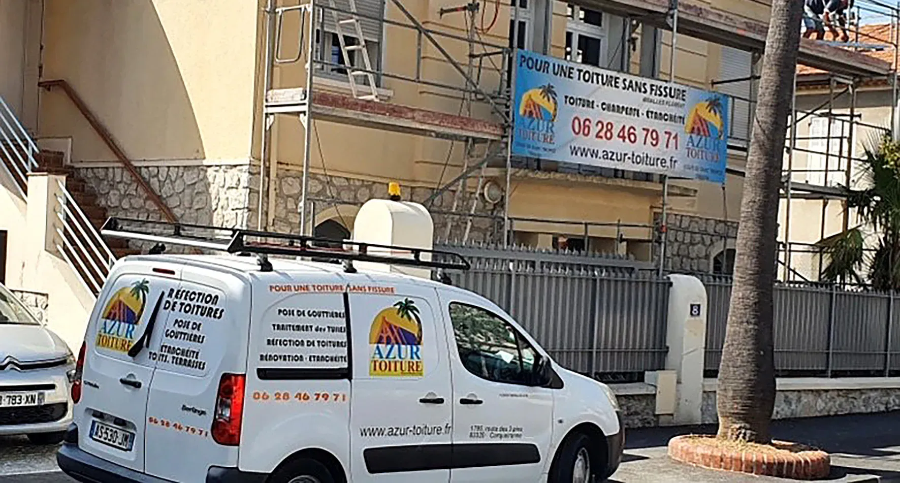 Faites appel à Azur Toiture pour vos travaux post-incendie !
