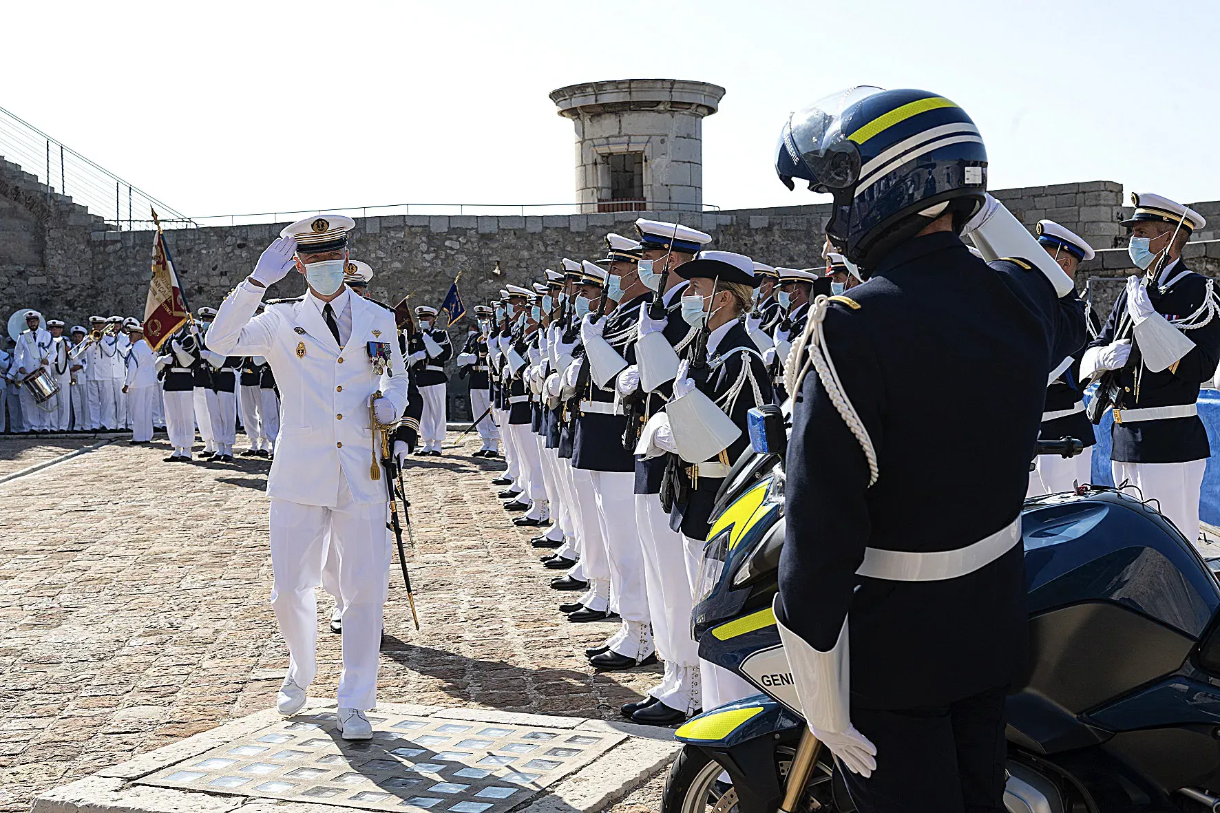 Le lieutenant-colonel Frédéric Marc, nouveau patron des gendarmes maritimes
