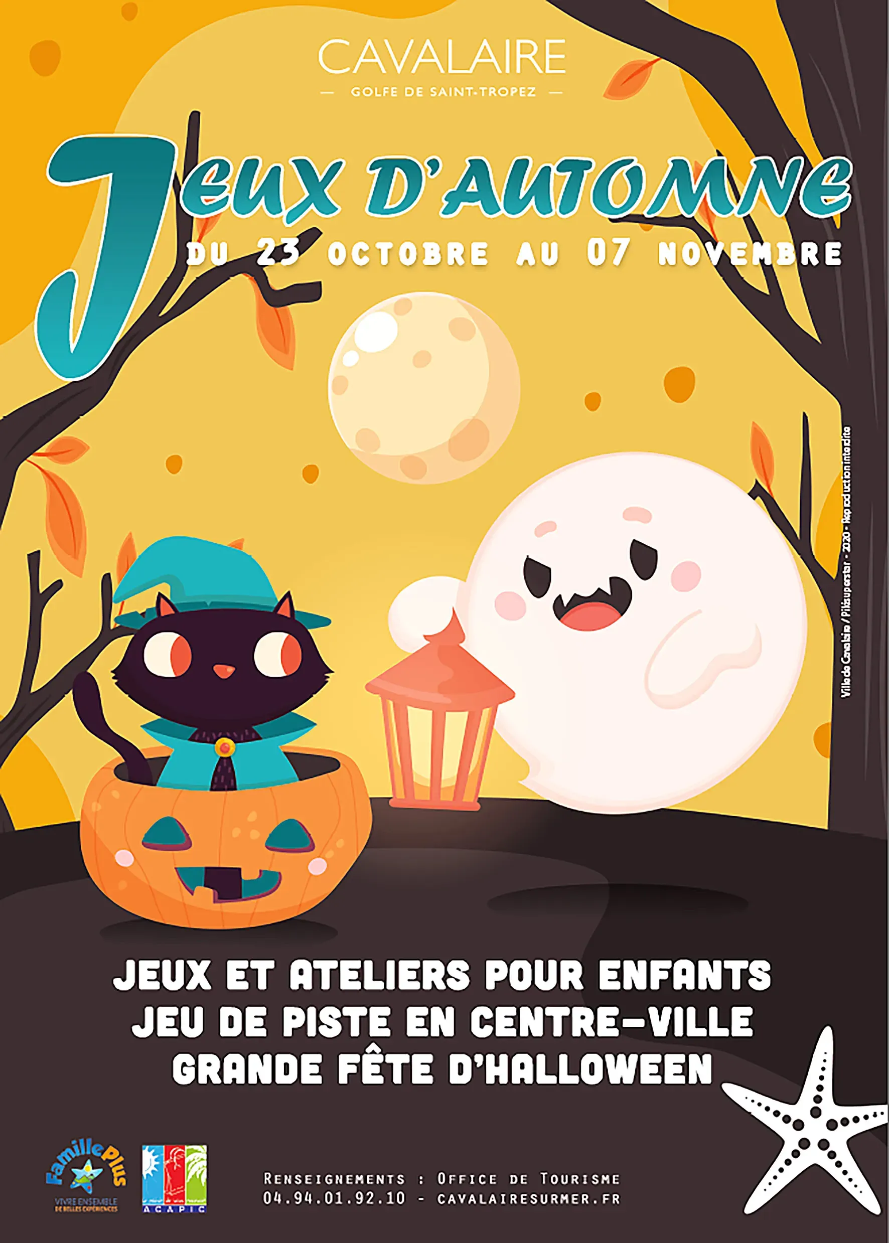 Les Jeux d'Automne, sous le signe d'Halloween !