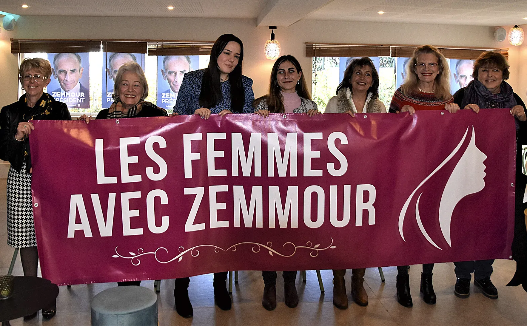 Les supporters d’Éric Zemmour à la conquête du Var