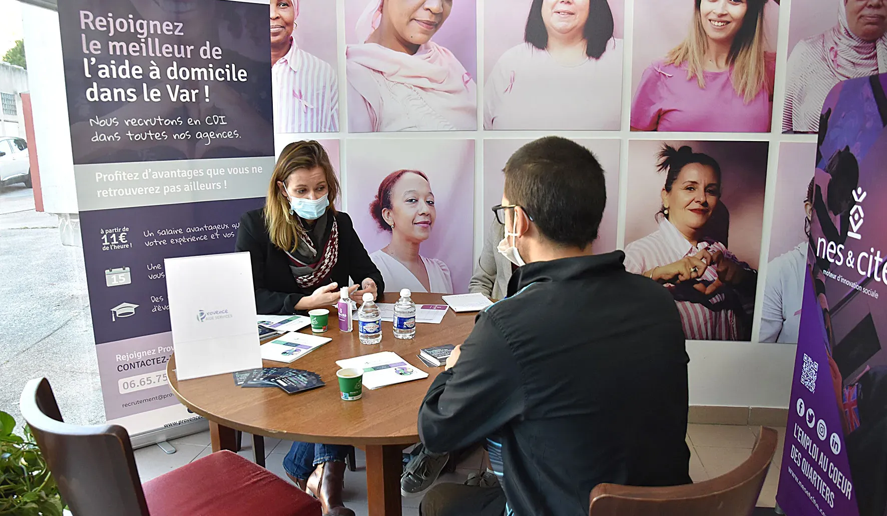 Un job dating au cœur de la cité Berthe