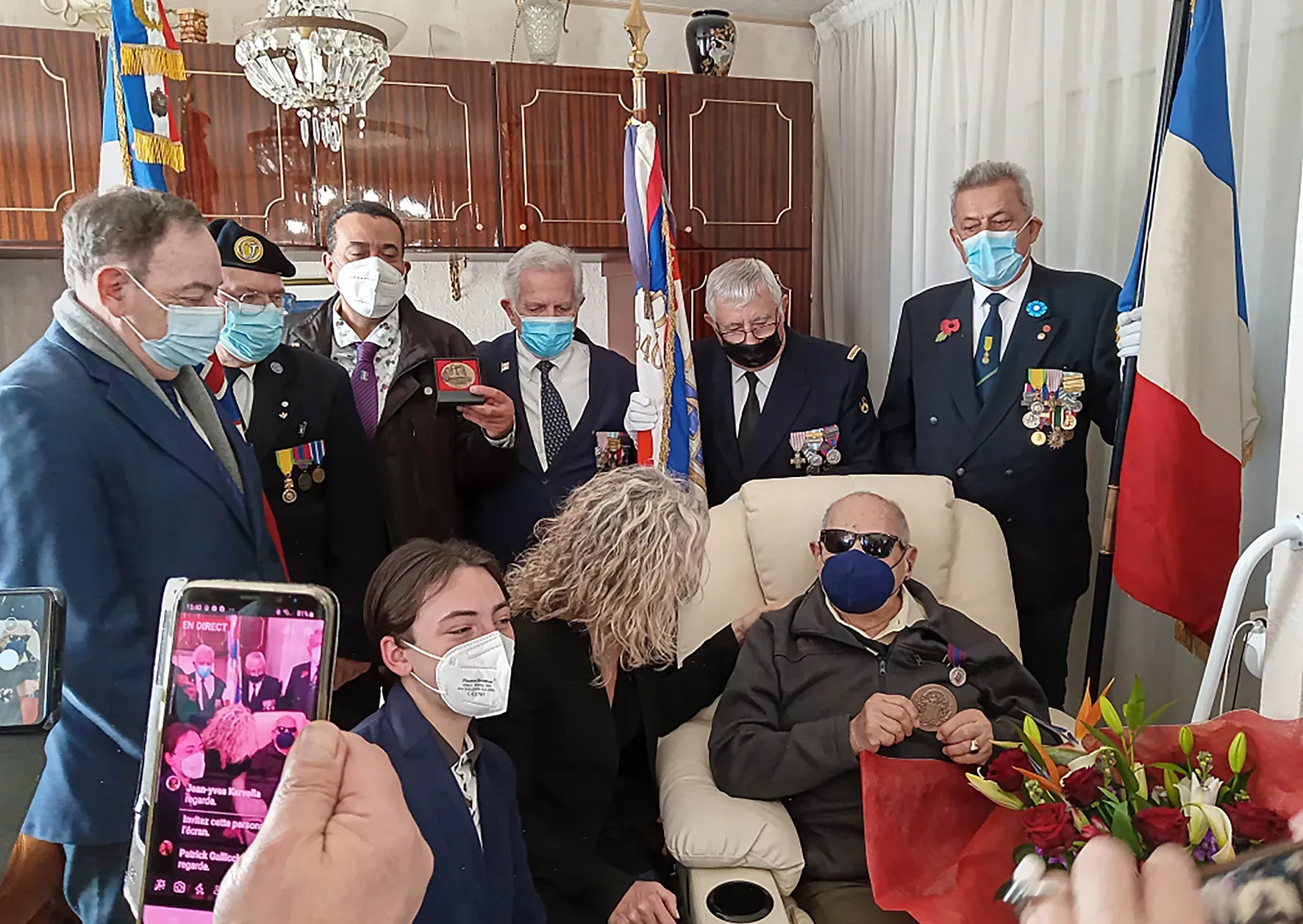 Charles Allal, héros de la 2ème guerre mondiale, a fêté ses 100 ans