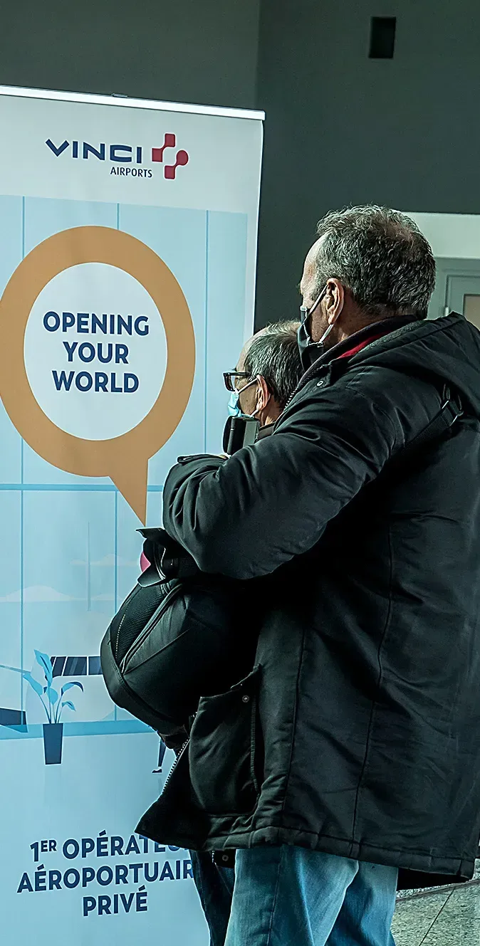 Un moment privilégié dans les coulisses de l'aéroport