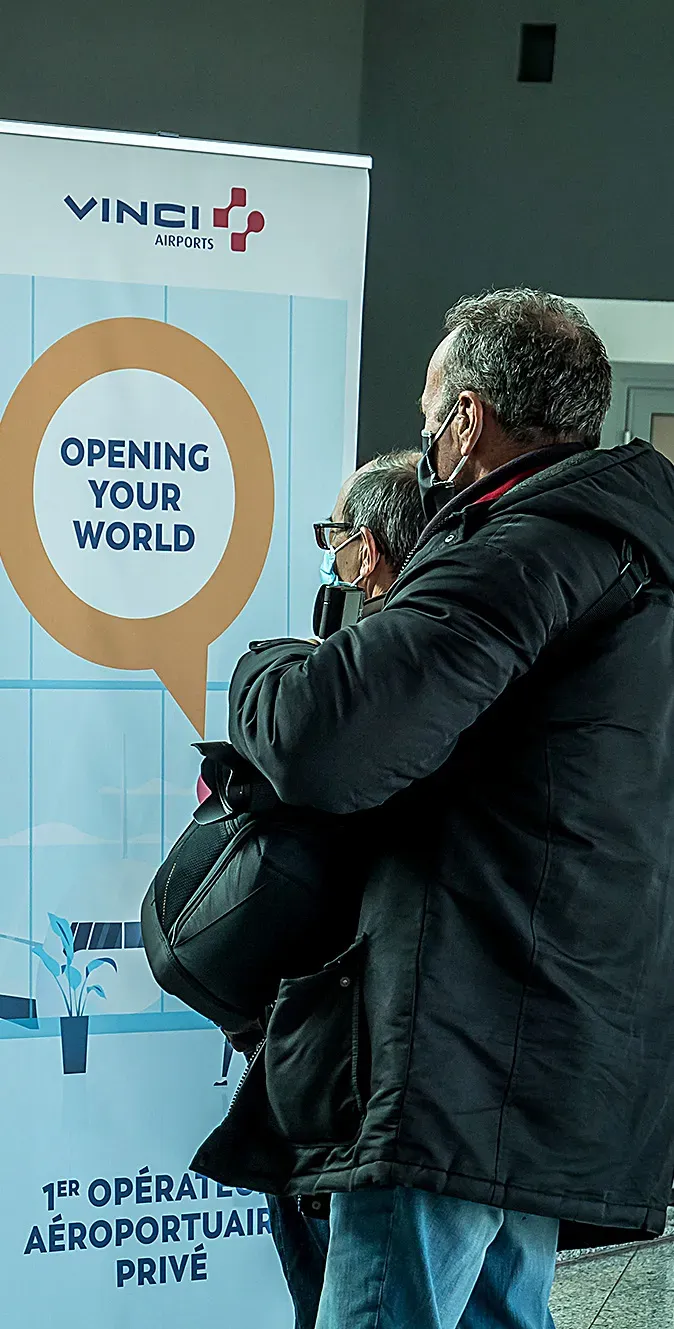 Un moment privilégié dans les coulisses de l'aéroport