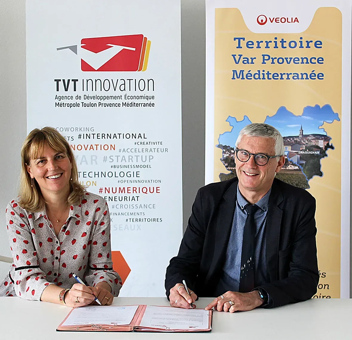 TVT Innovation et VEOLIA renouvellent leur partenariat