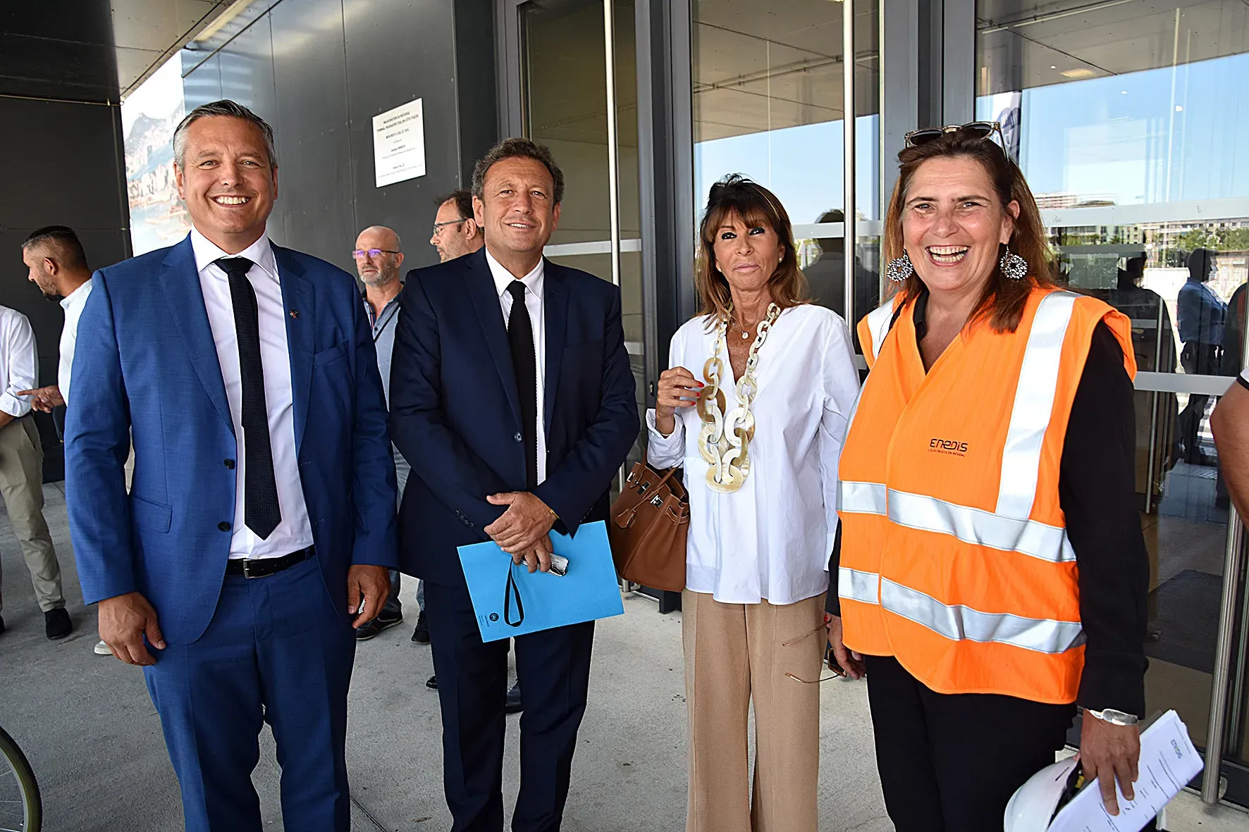 Electrification des quais, un chantier unique en France