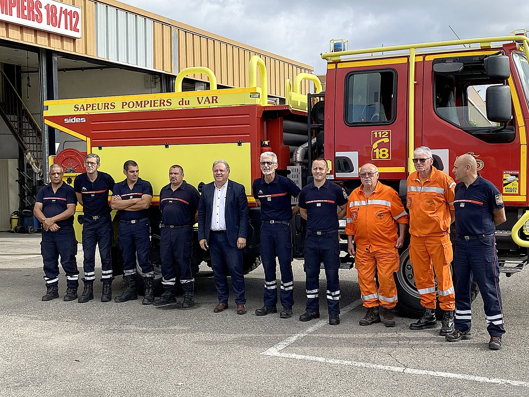 Un nouveau camion pour les sapeurs-pompiers
