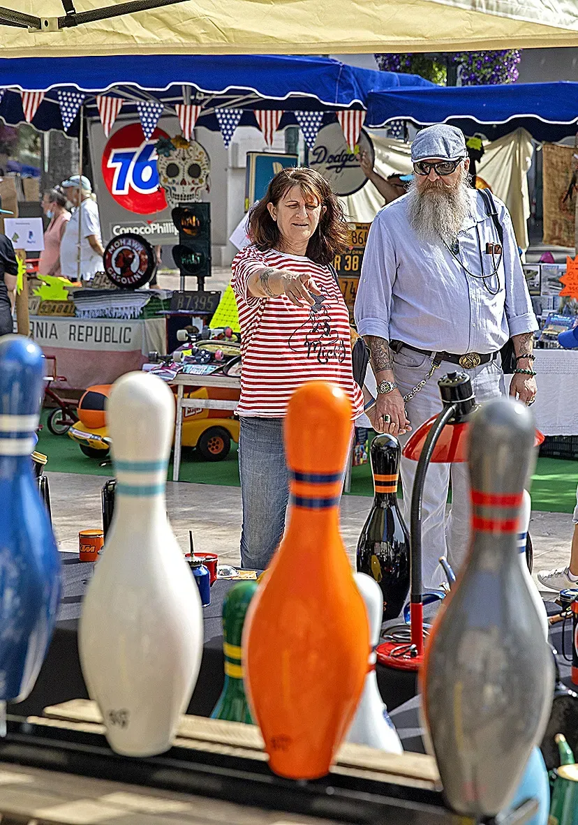Marché vintage et belles mécaniques