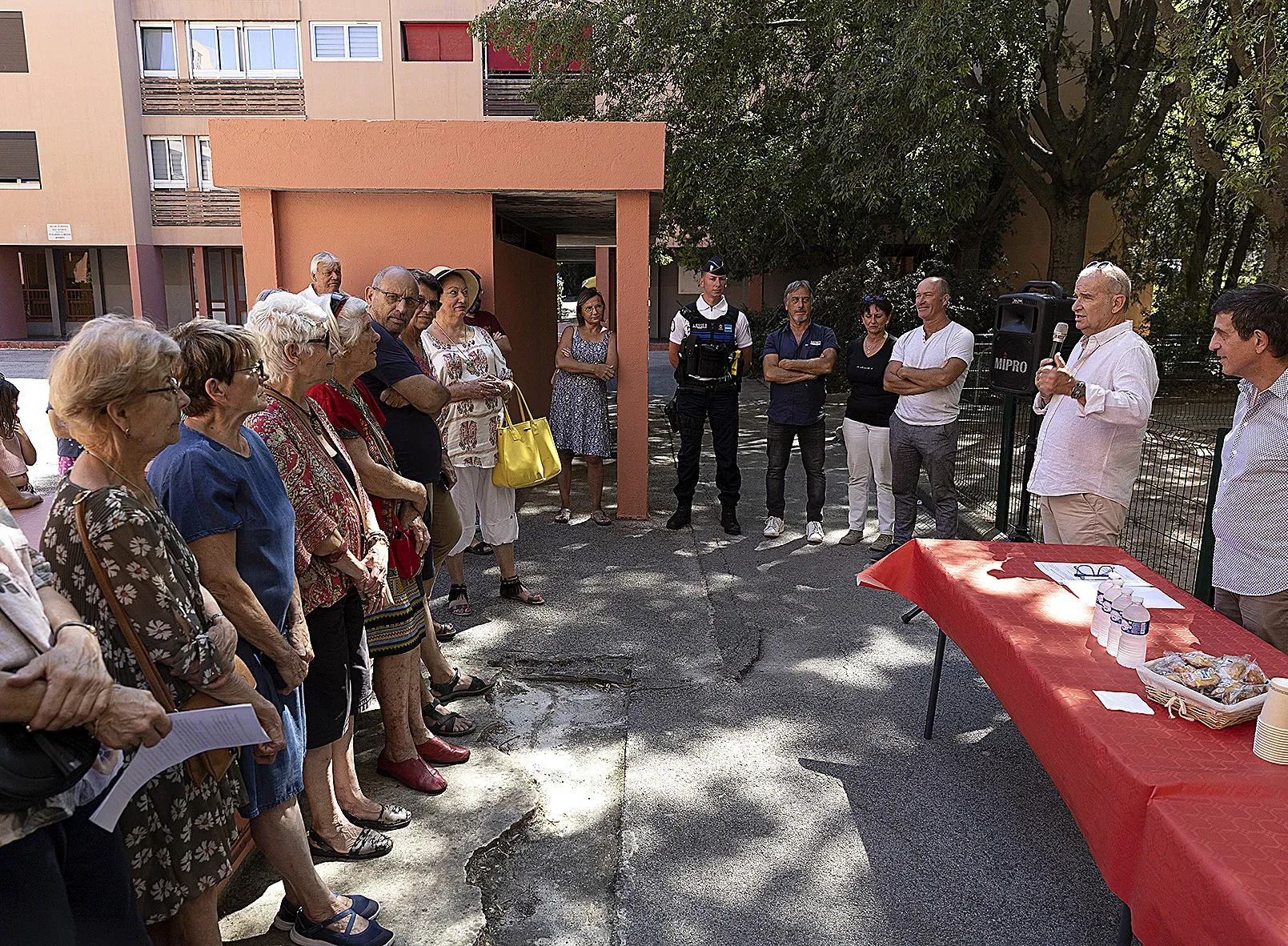 Thierry Albertini à la rencontre des Valettois