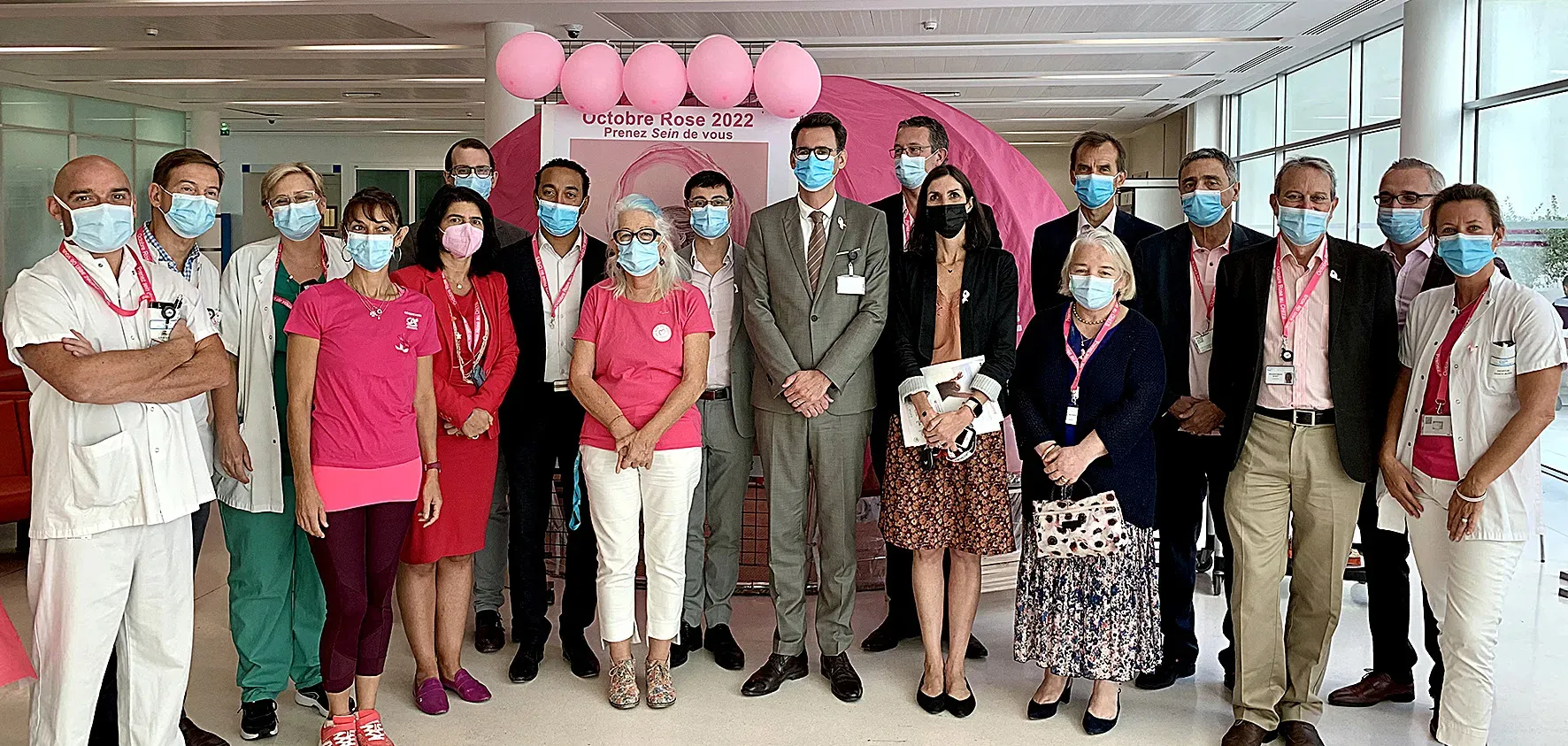 Un mois tous en rose avec le Centre Hospitalier de Toulon - La Seyne