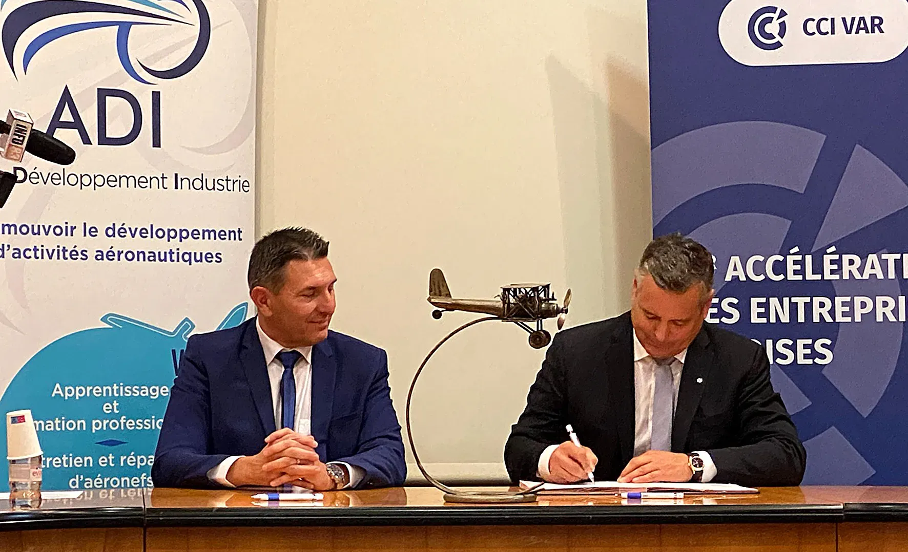 Aéronautique Développement Industrie signe une charte avec la CCI