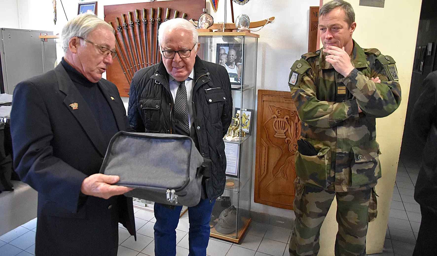 Les anciens artilleurs n'oublient pas les militaires en mission