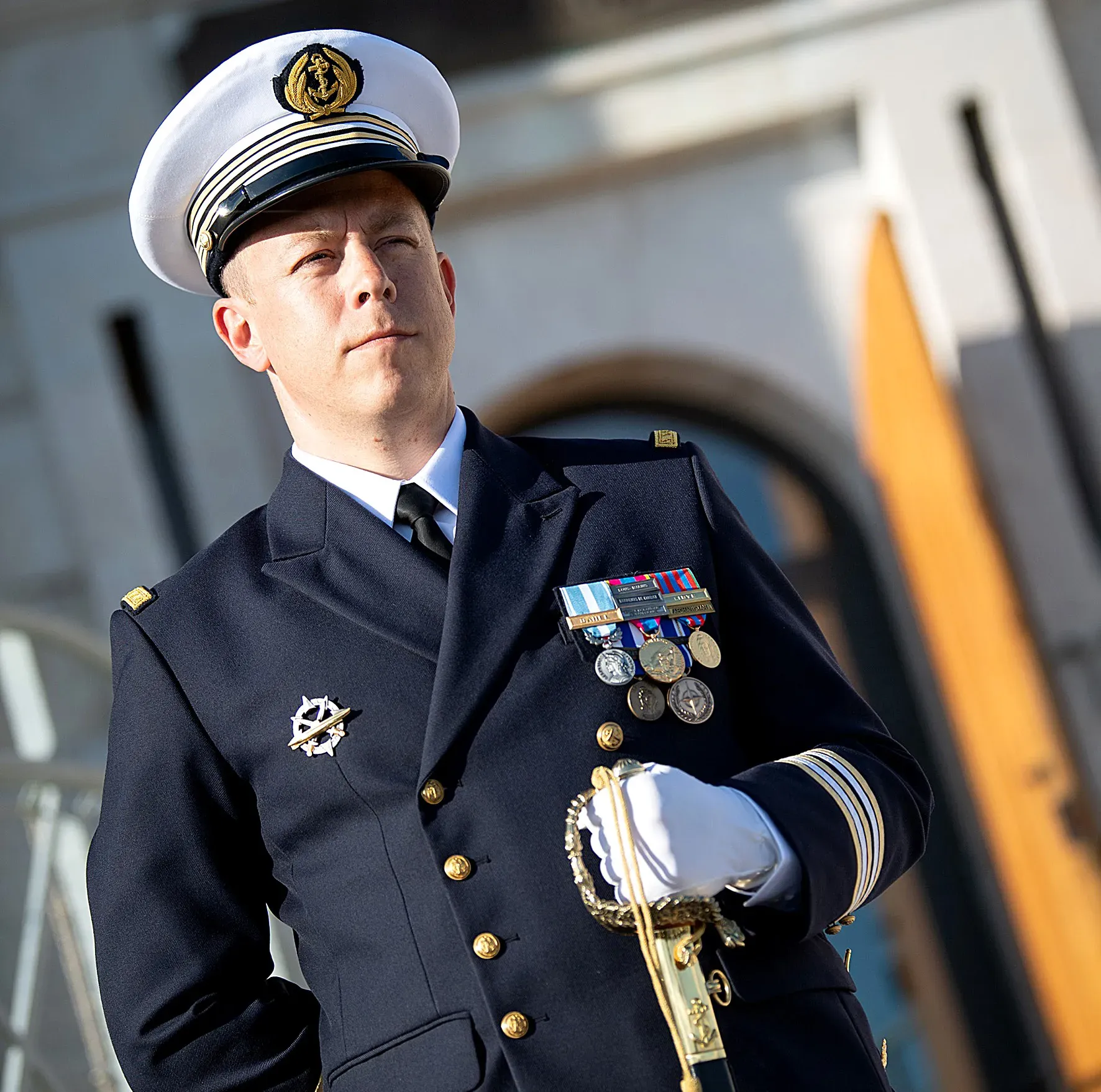 Prise de commandement du capitaine de frégate (CF) Hubert Gérard
