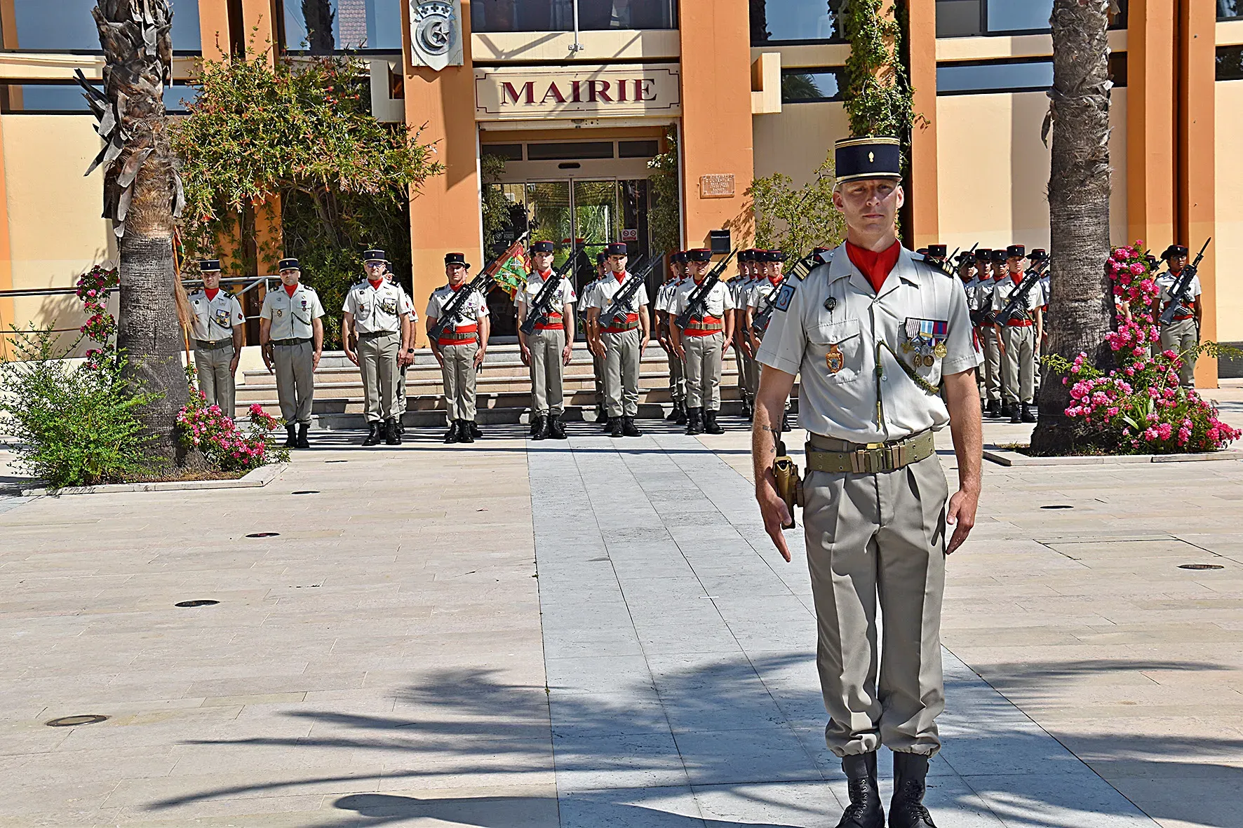 Le capitaine Nicolas F., nouveau commandant de la BCT7