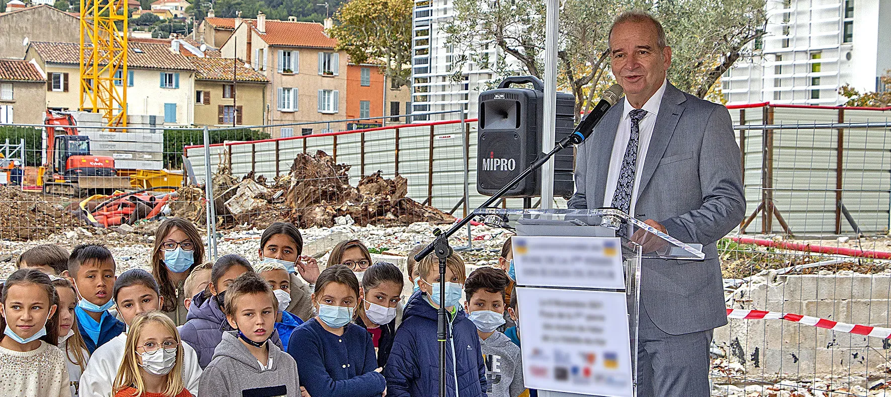 Il répond aux questions de La Gazette du Var.
