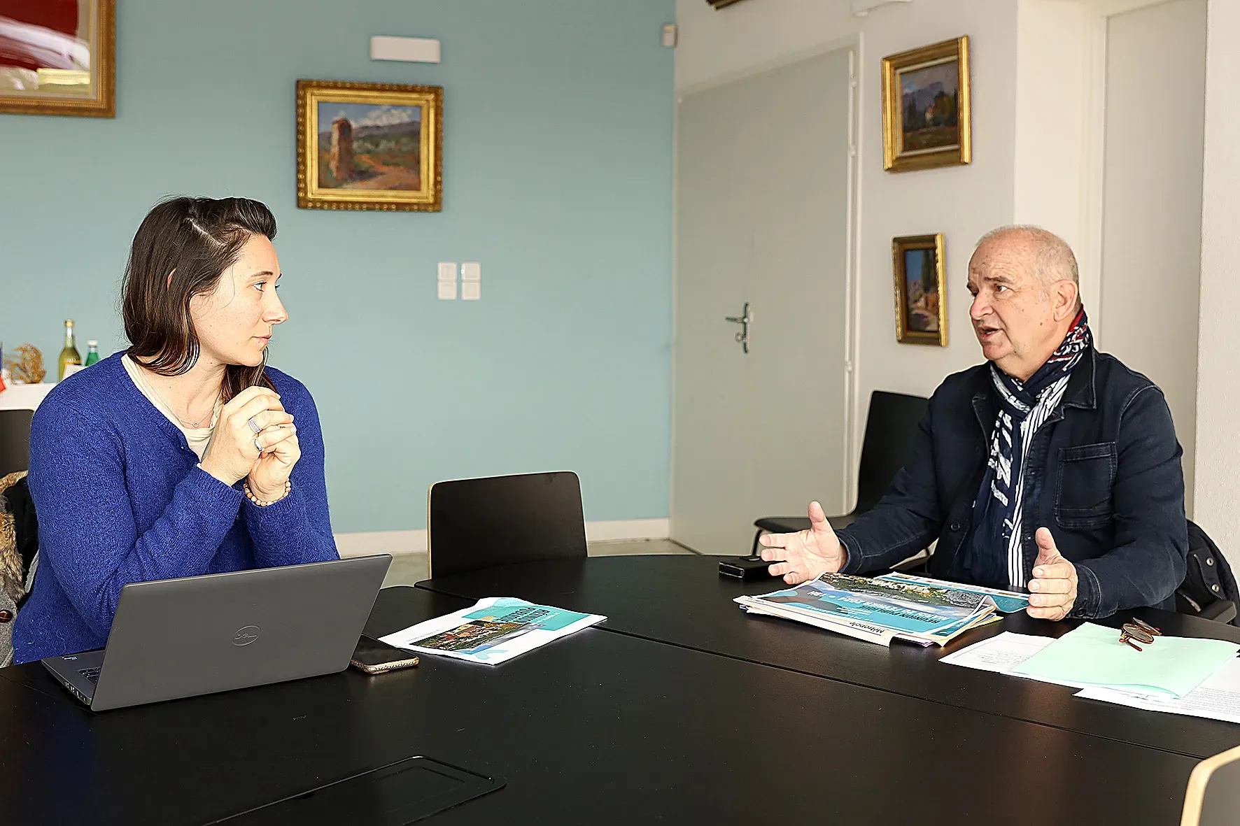 Thierry Albertini répond aux questions de La Gazette du Var.