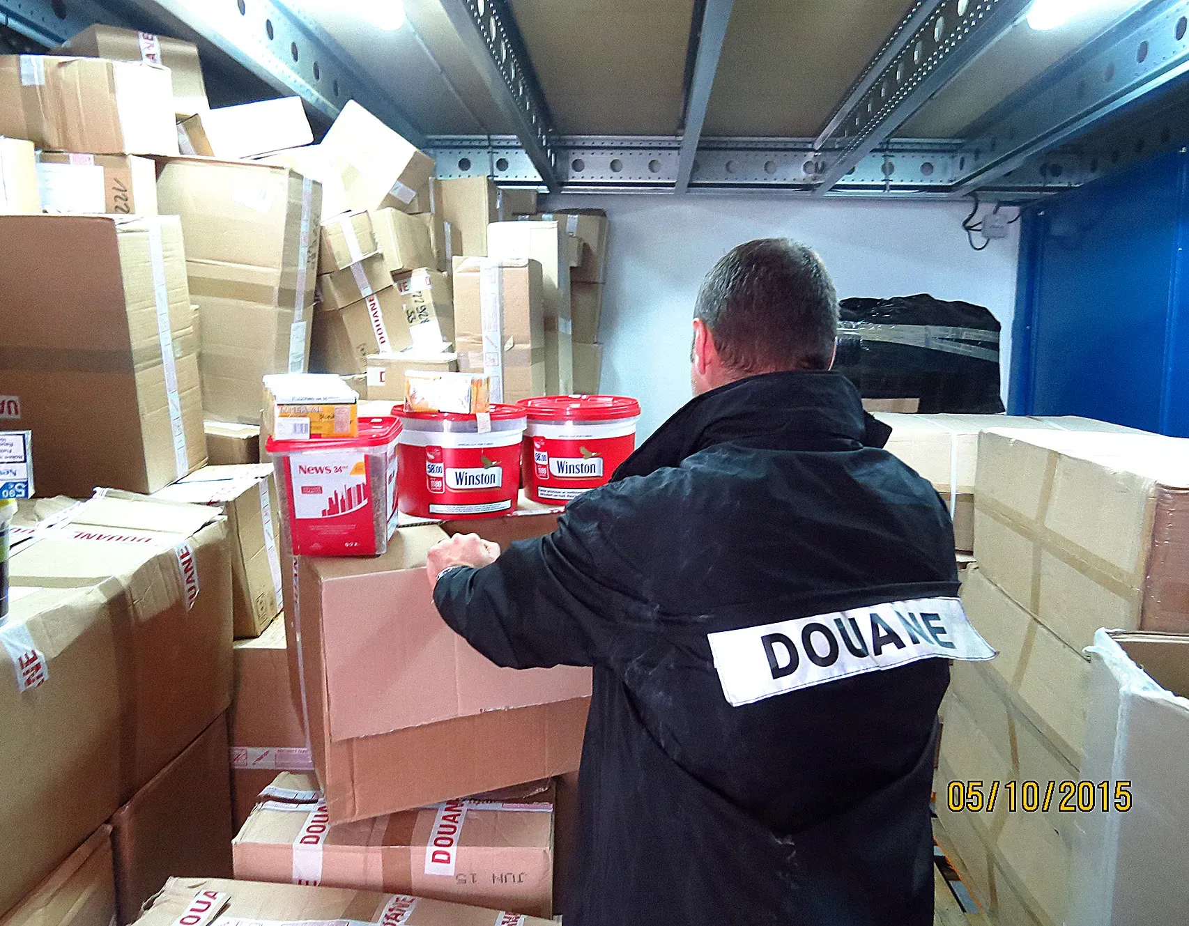 Plus de 27 tonnes de tabac saisies par les douanes