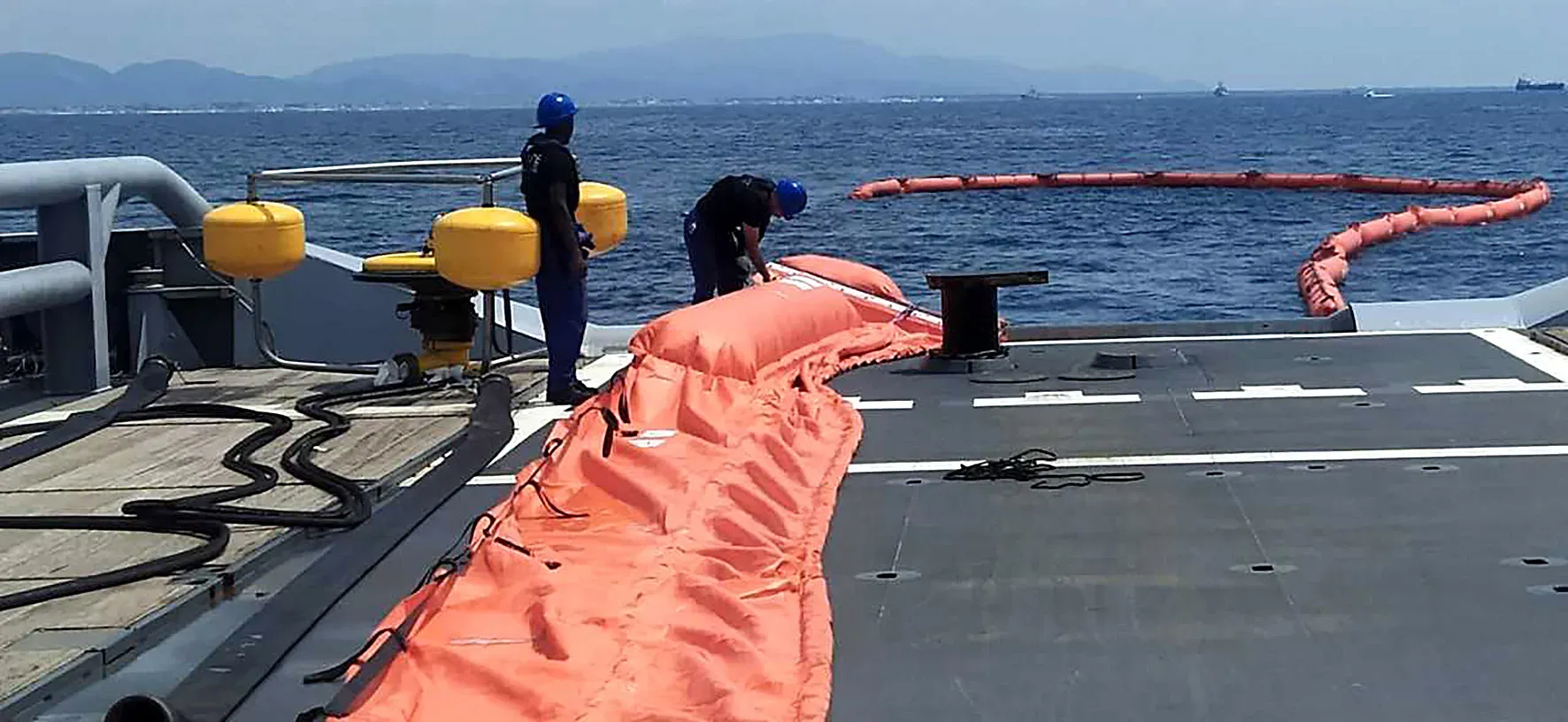 La France, l'Italie et Monaco s’entraînent à la lutte contre les pollutions marines