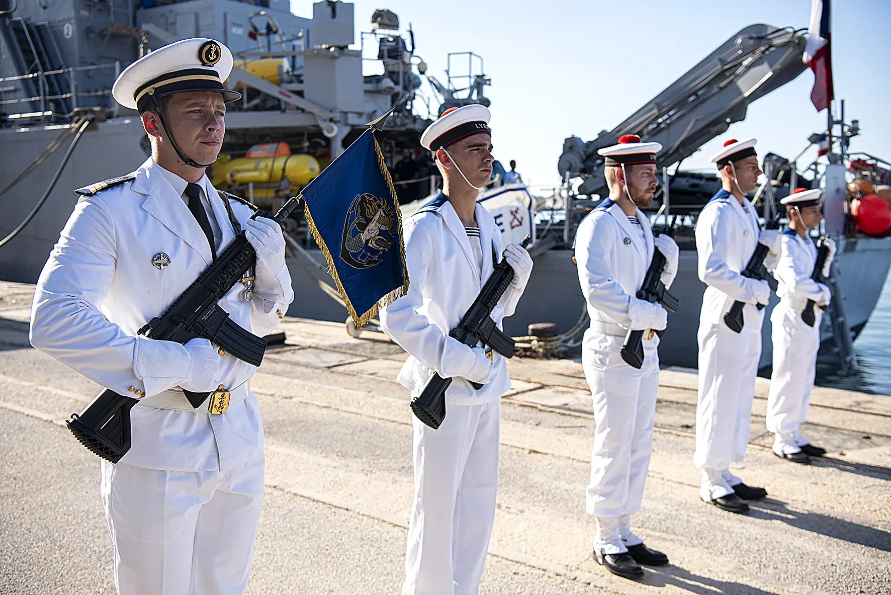 Pierre-Henri Fichot, commandant du Chasseur de mines tripartite (CMT) Lyre