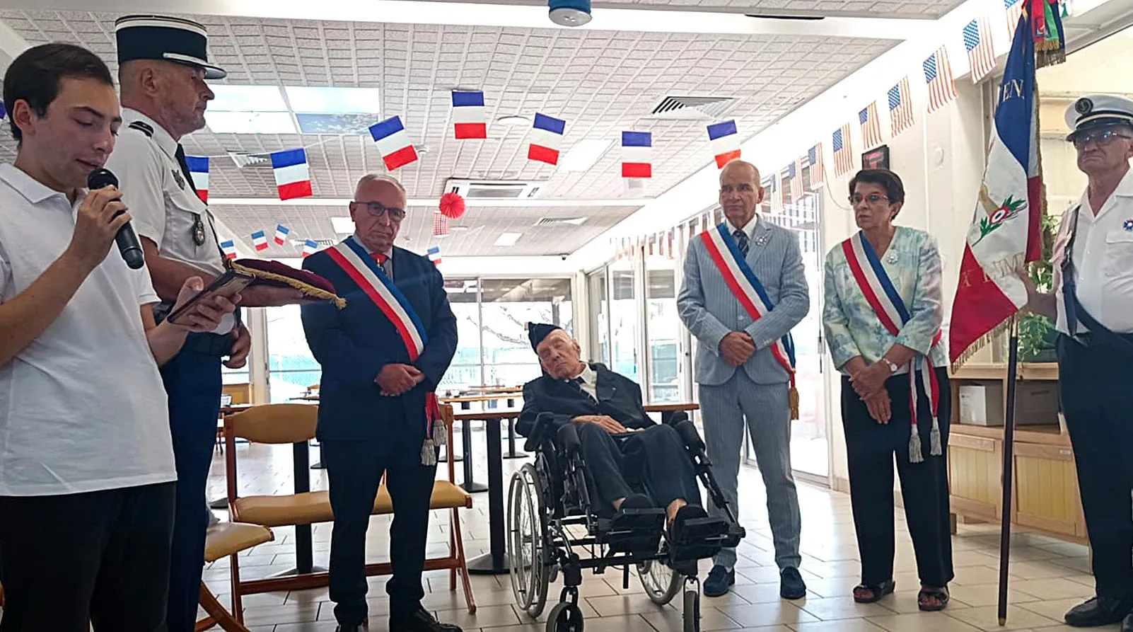 À 100 ans, Marius Bogliolo reçoit la Légion d'honneur