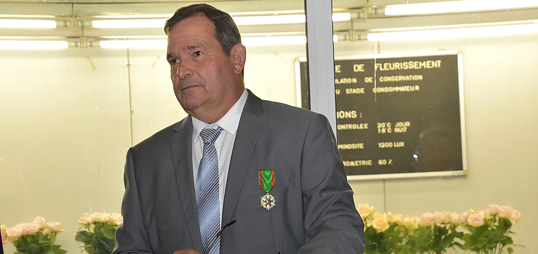 Max Bauer fait Chevalier du Mérite Agricole