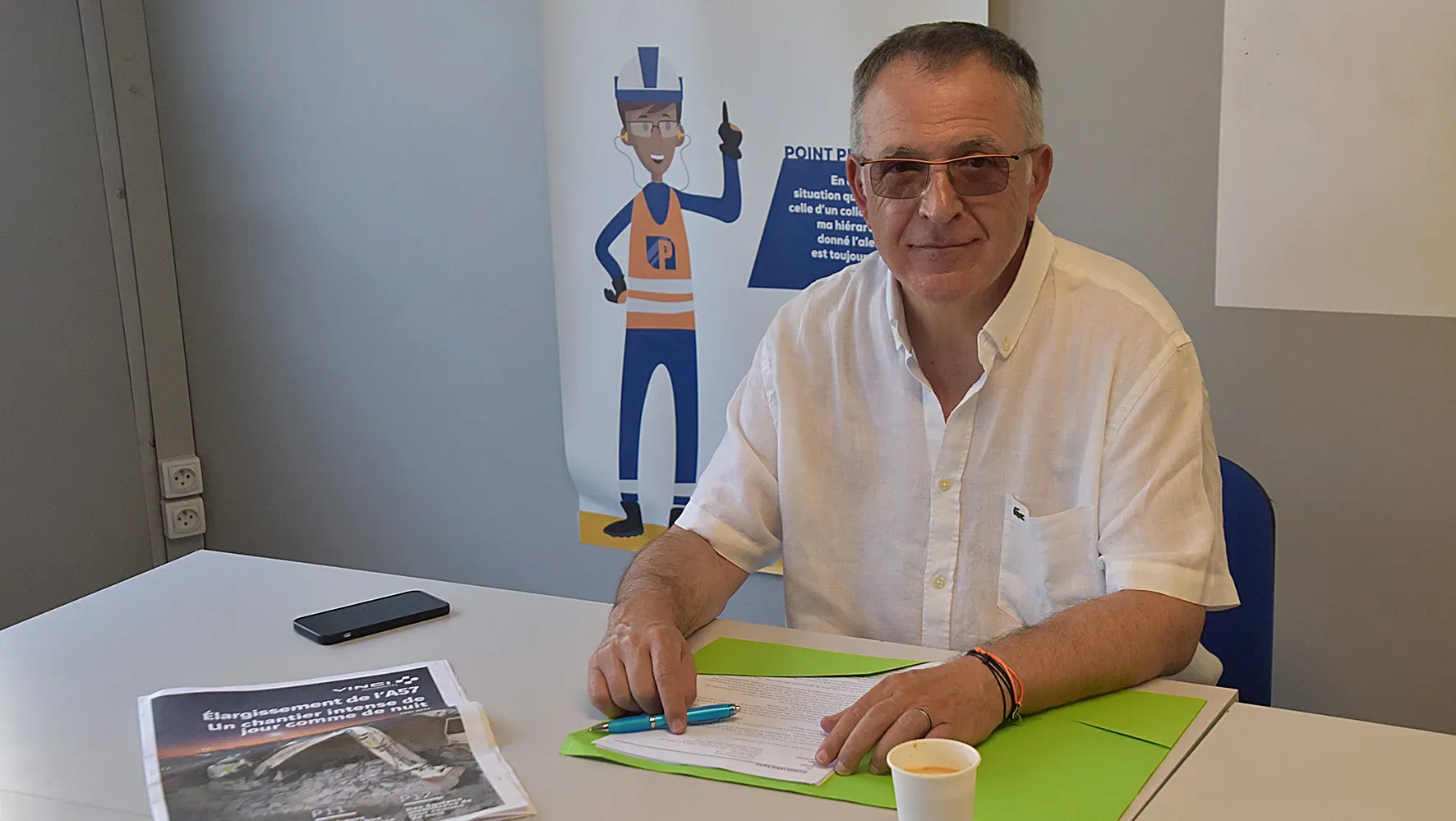 Salvador Nunez : « En route vers la fin des travaux » !