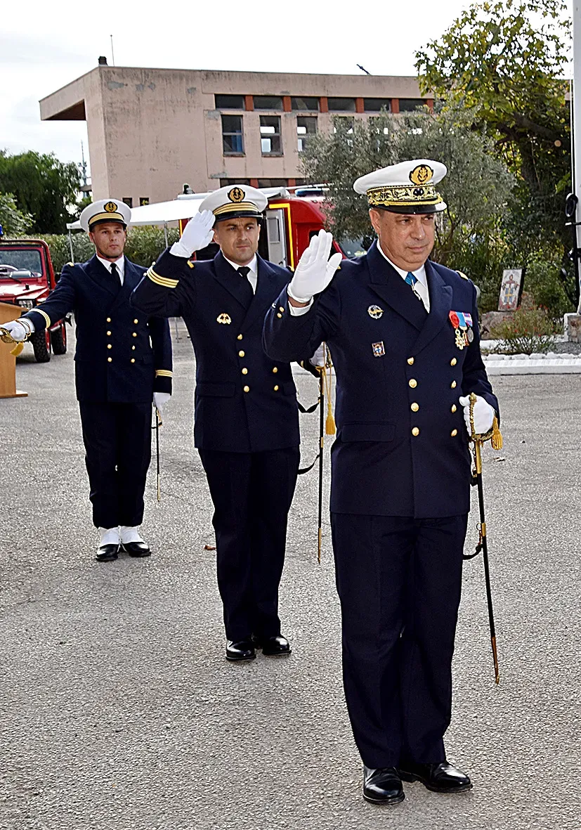 Les marins-pompiers de Toulon se souviennent du terrible incendie de Marseille
