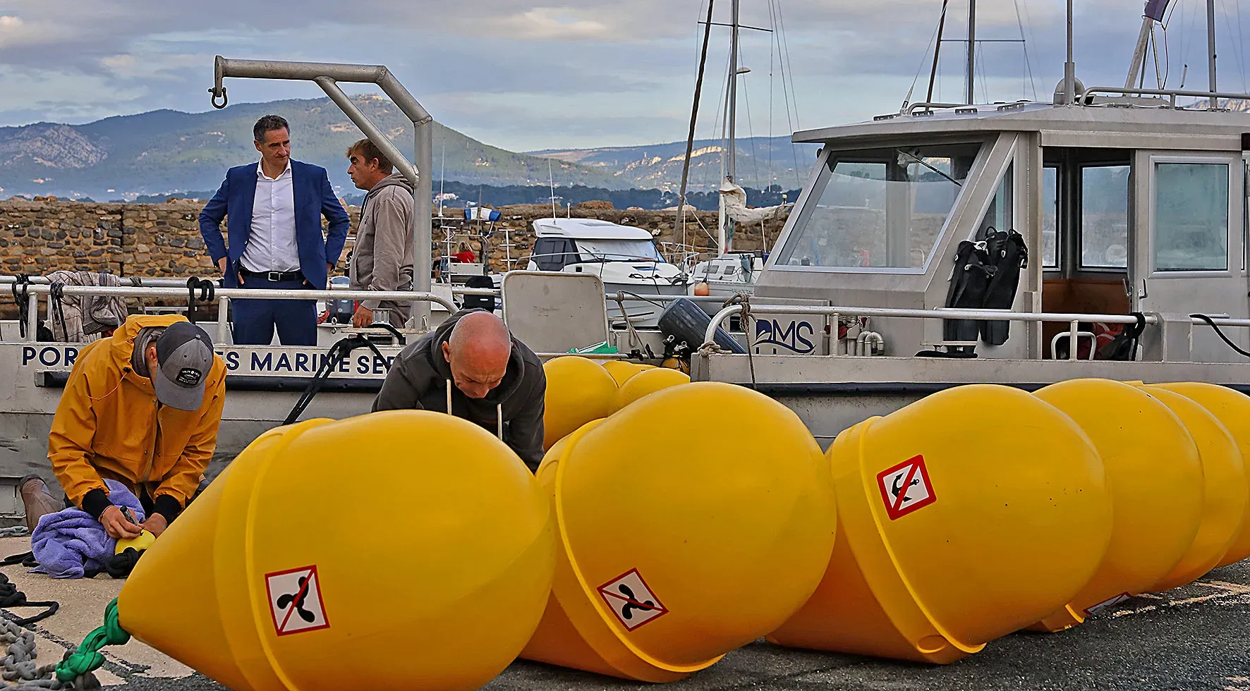 Des ancrages écologiques pour préserver une exceptionnelle diversité marine