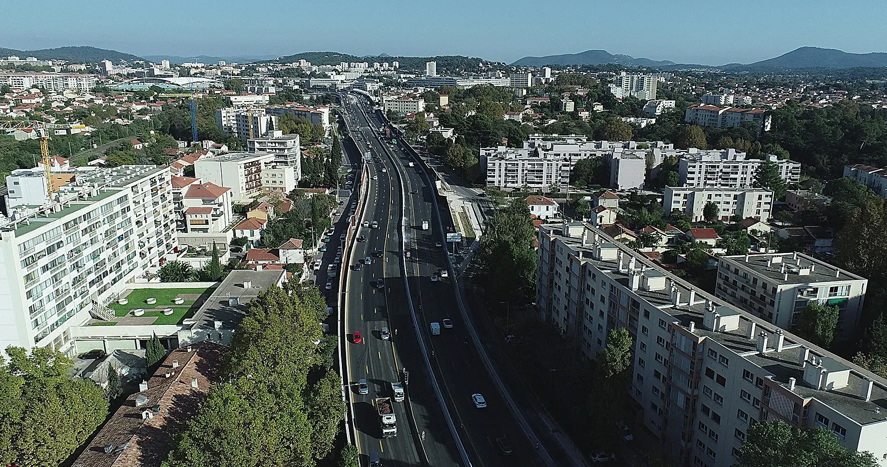 Après la fin des travaux, l'A57 pourrait rester à 70 km/h