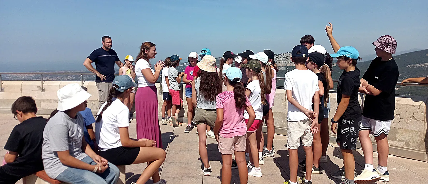 Les enfants sur les traces des libérateurs de la France