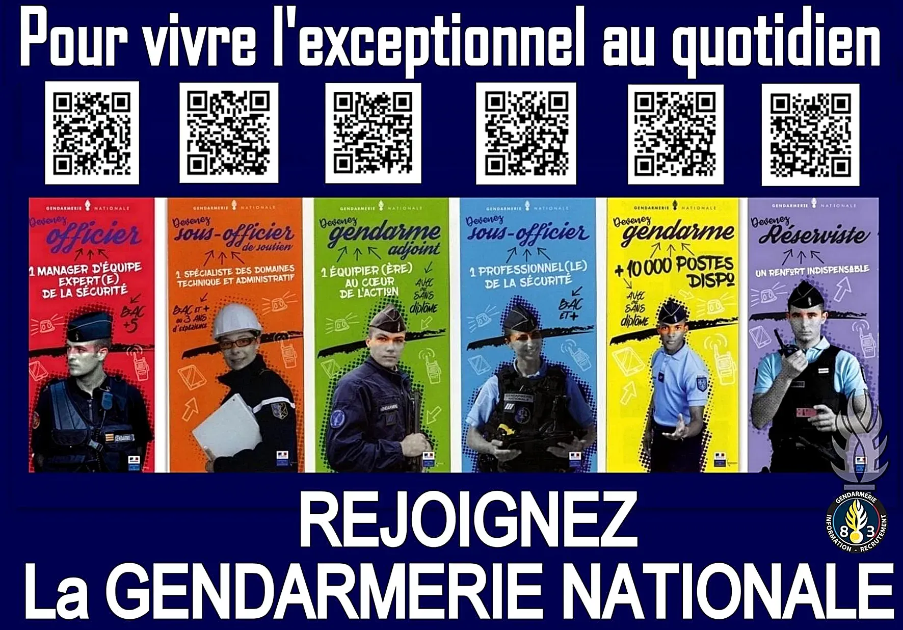 Le général Gesnot rencontre la réserve opérationnelle de la gendarmerie