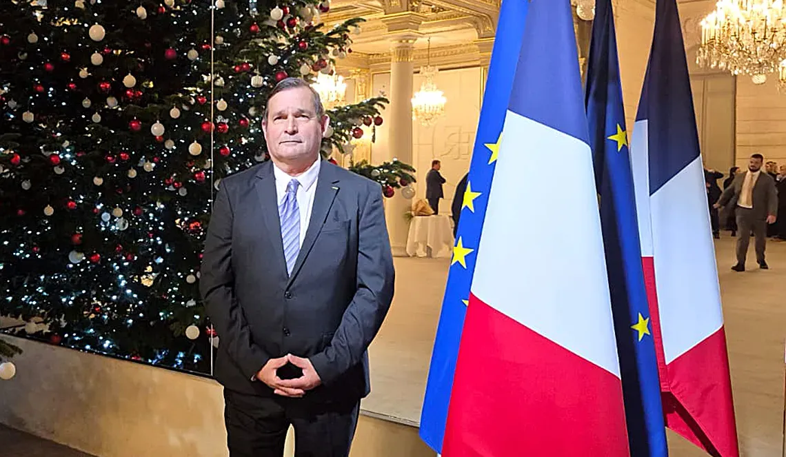 Le grand mal être agricole au pied du sapin de Noël de l'Elysée