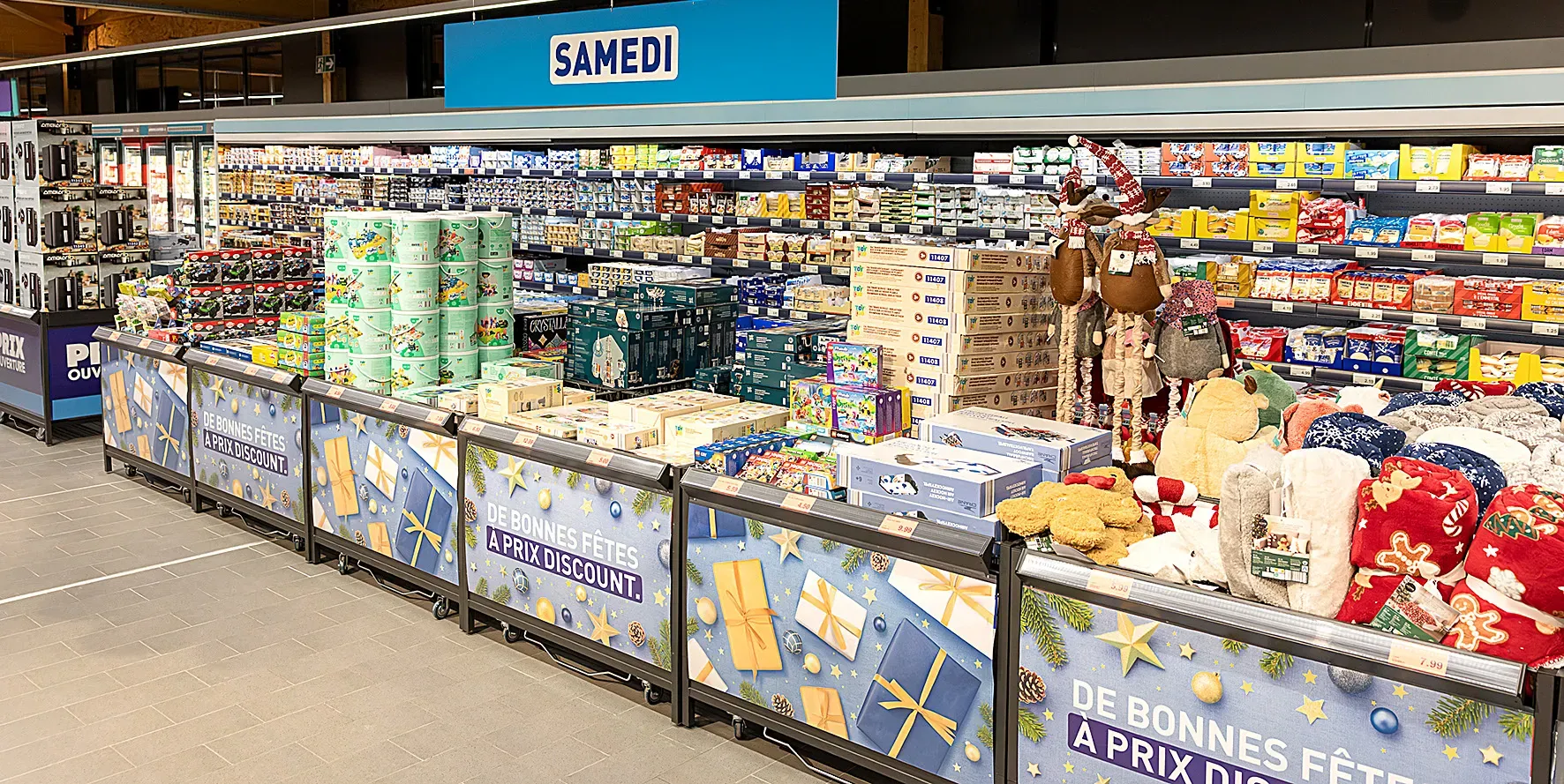 Un magasin ALDI moderne et écoresponsable