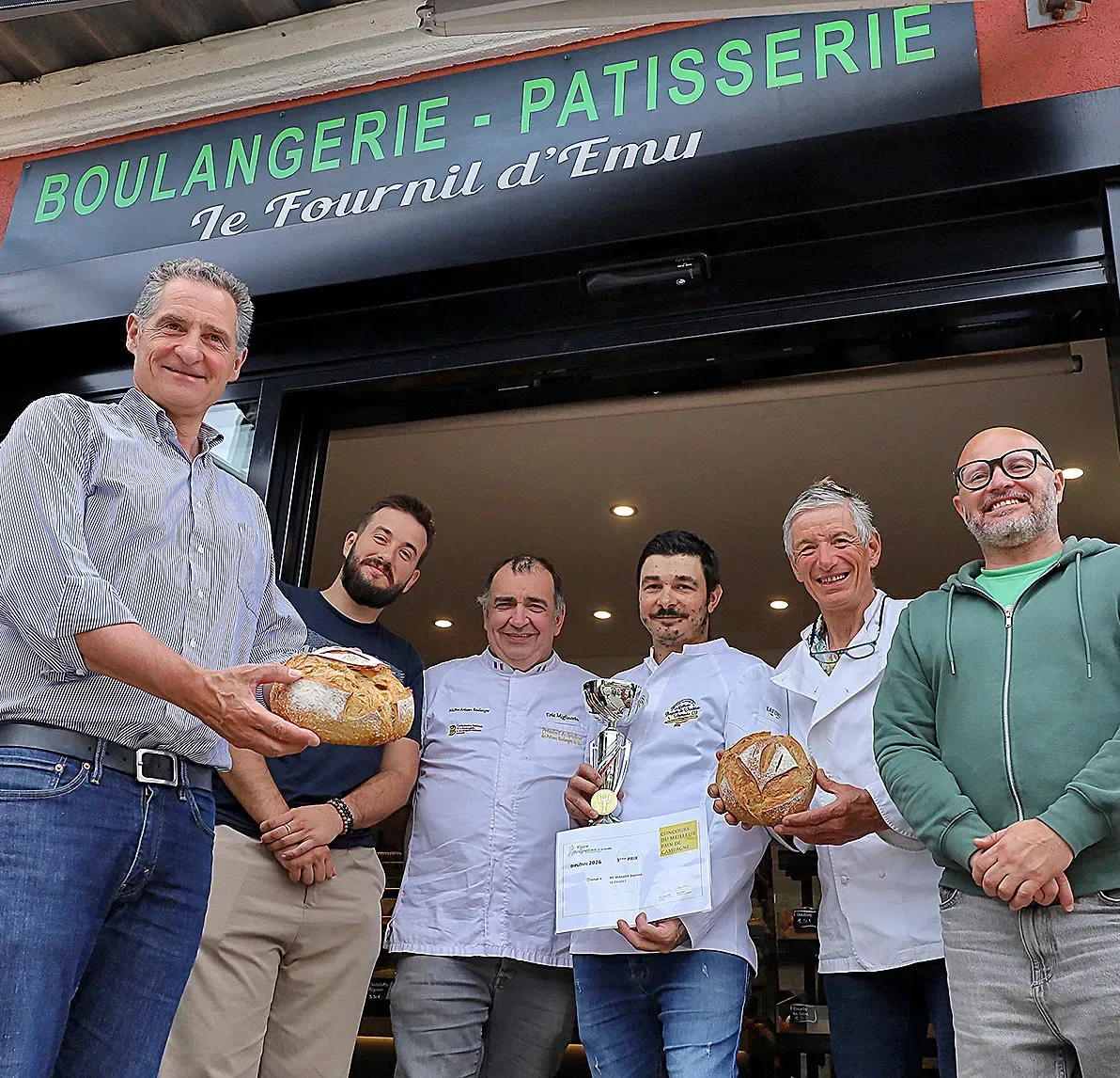 Une nouvelle distinction pour le boulanger Damien Maillot