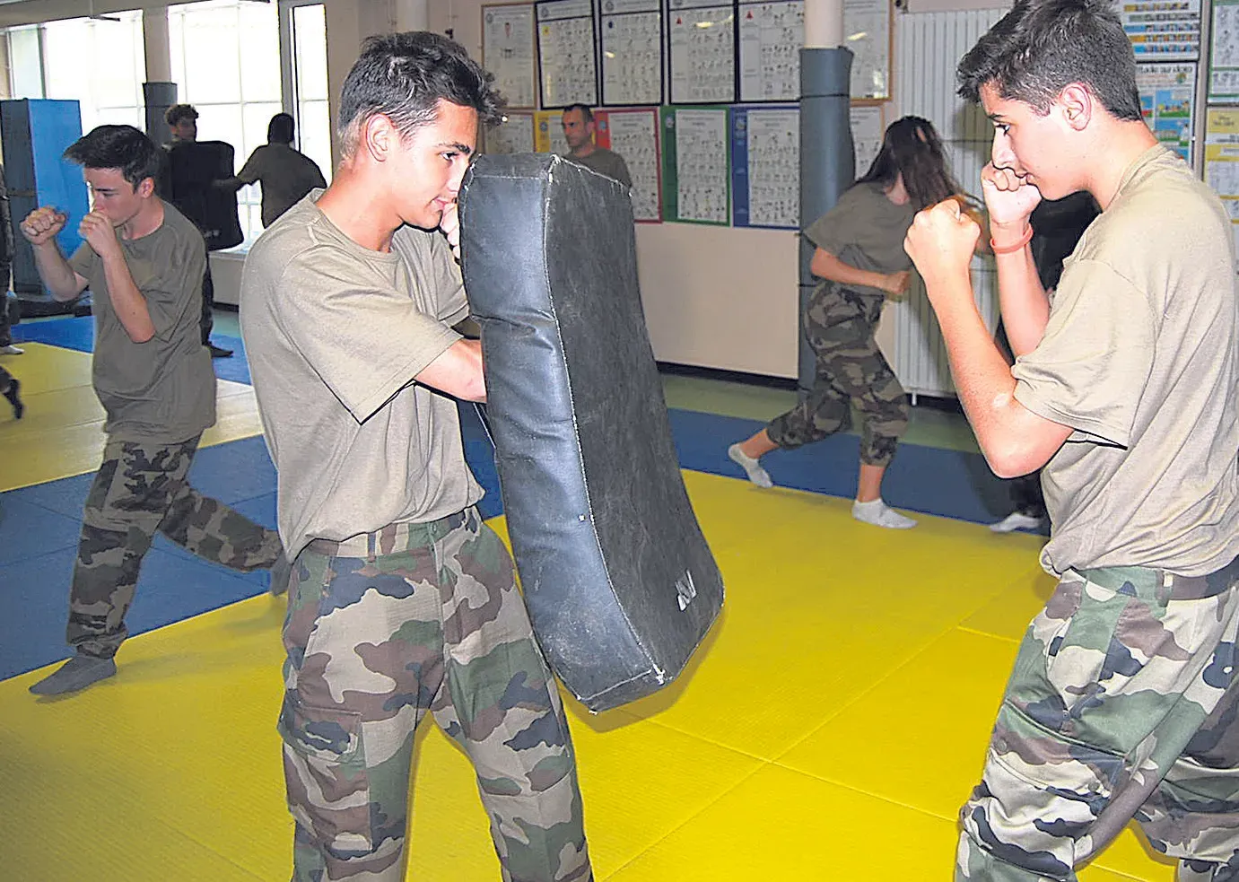 Dans la peau des militaires du 54e RA...