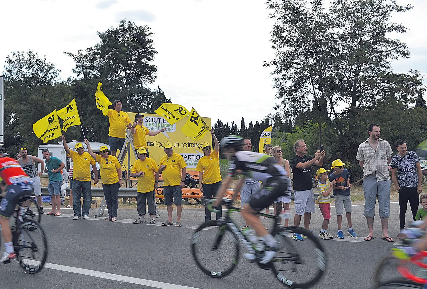 La CR13 présente sur la 19e étape