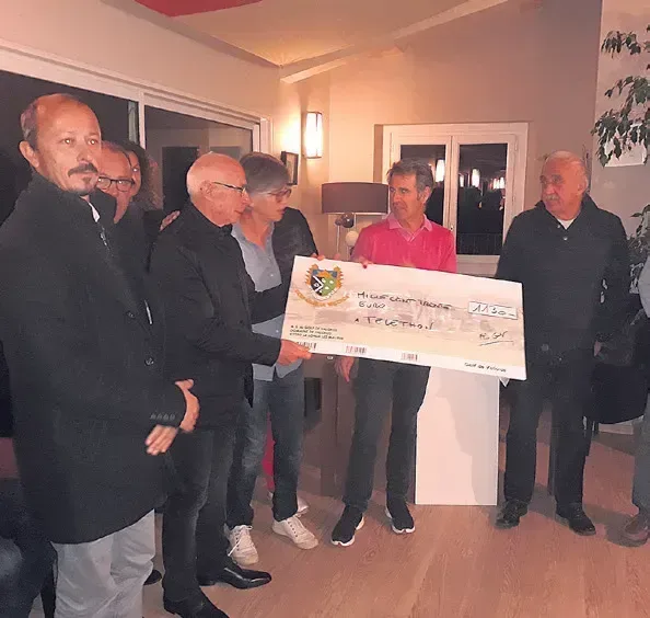 La grande générosité des golfeurs