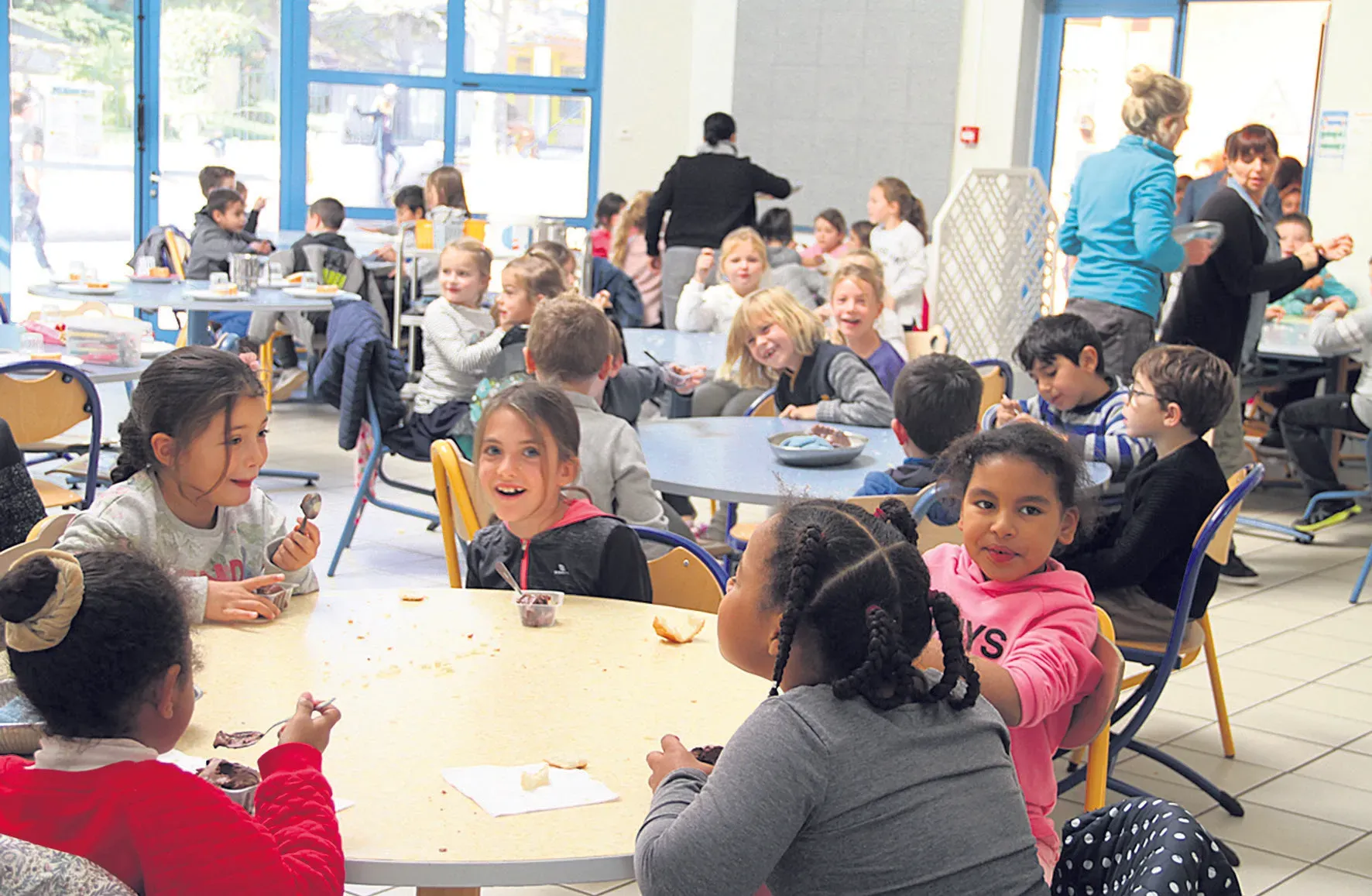 Une nouvelle méthode de recyclage à la cantine