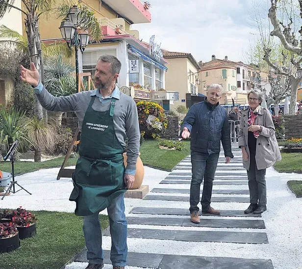 Belle note pour un jardin éphémère !