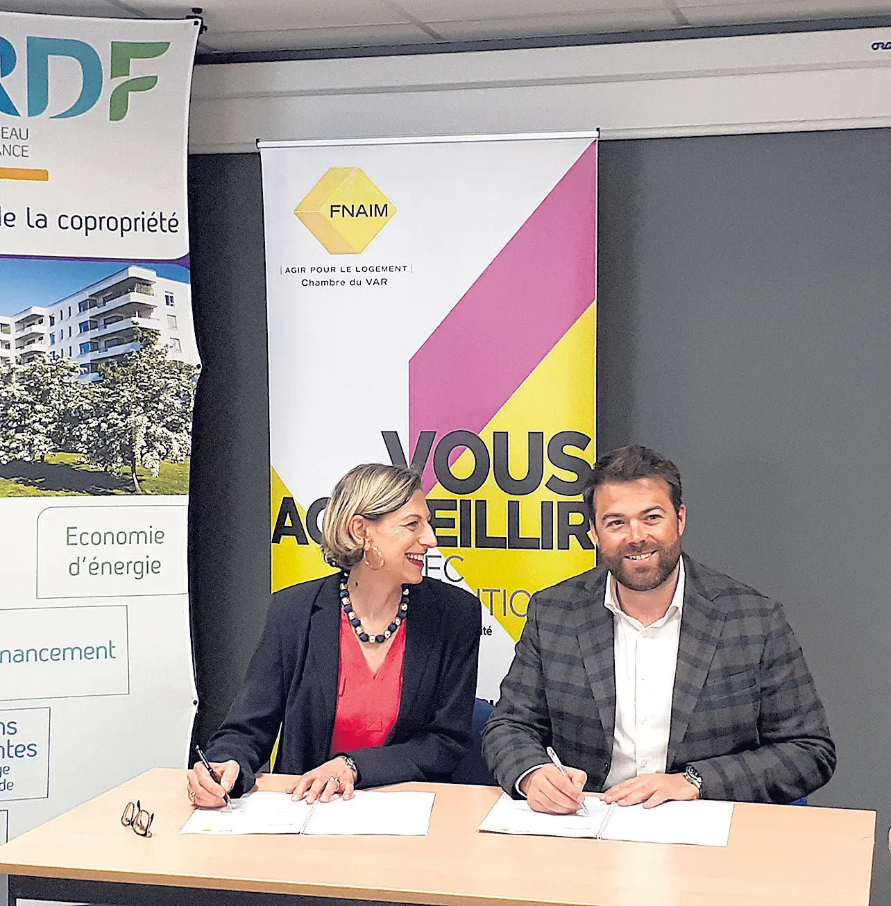 La FNAIM du Var s’engage avec GRDF