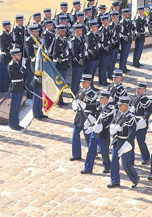 Le colonel Malo à la tête des gendarmes du Var